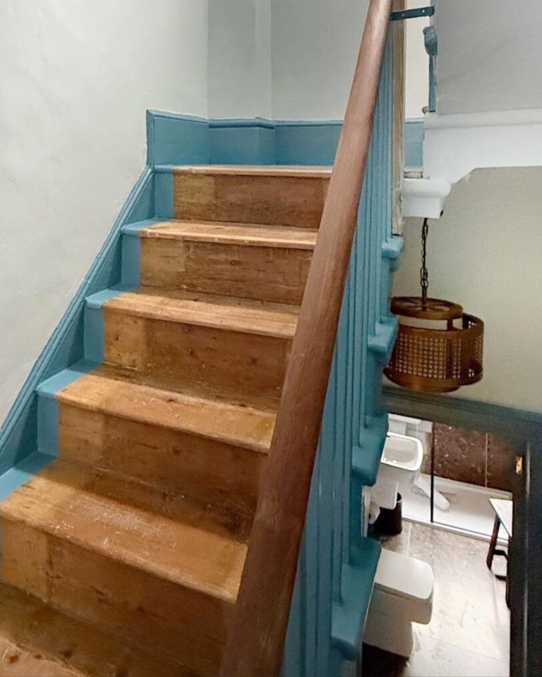 Periwinkle Cottage Staircase
