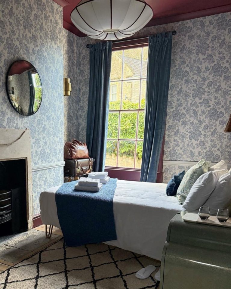 Periwinkle Cottage Bedroom